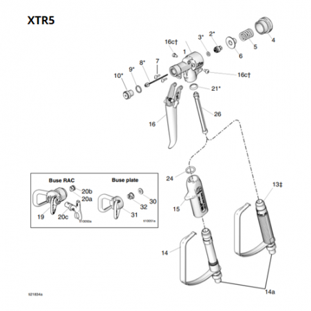 Pointeau XTR5+ / XTR7+ (18C010) Graco